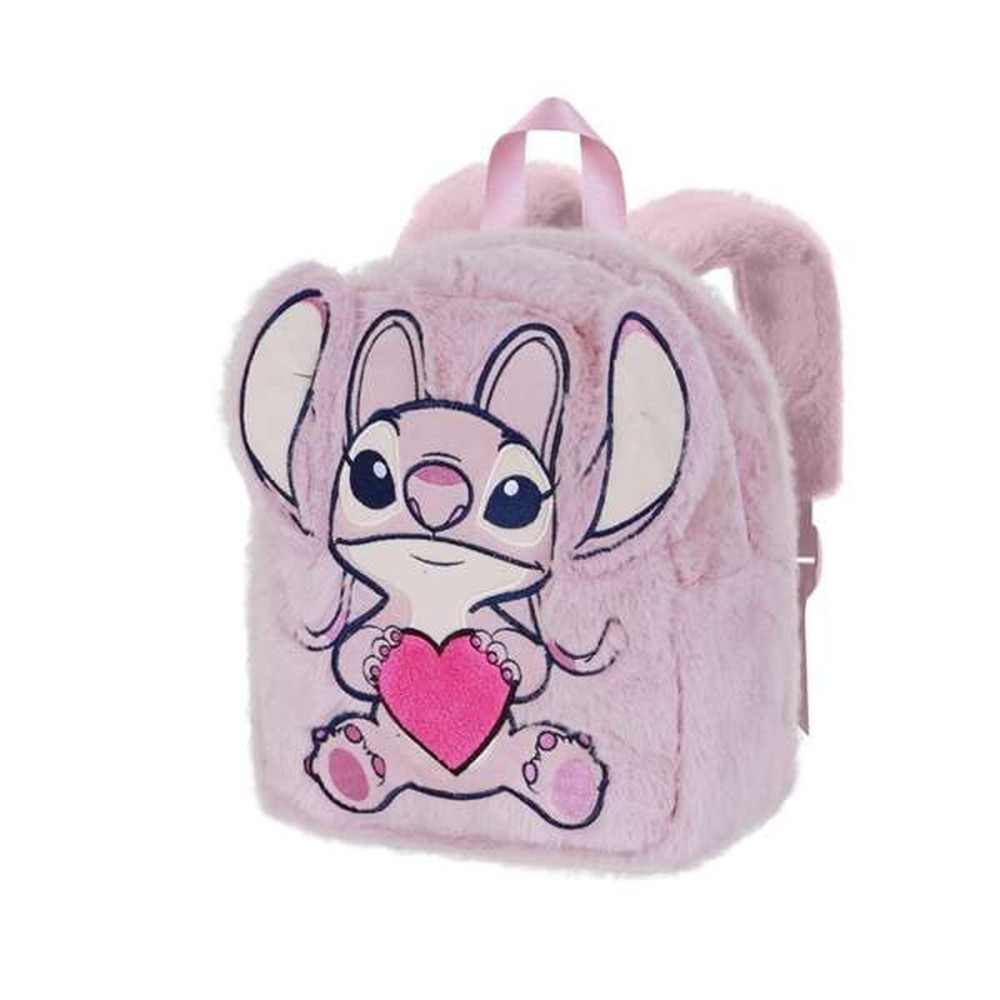 Rucsac pentru Copii Lilo & Stitch Angel Roz 30 x 25 x 15 cm