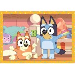Puzzle Bluey 4 Unități 72 Piese