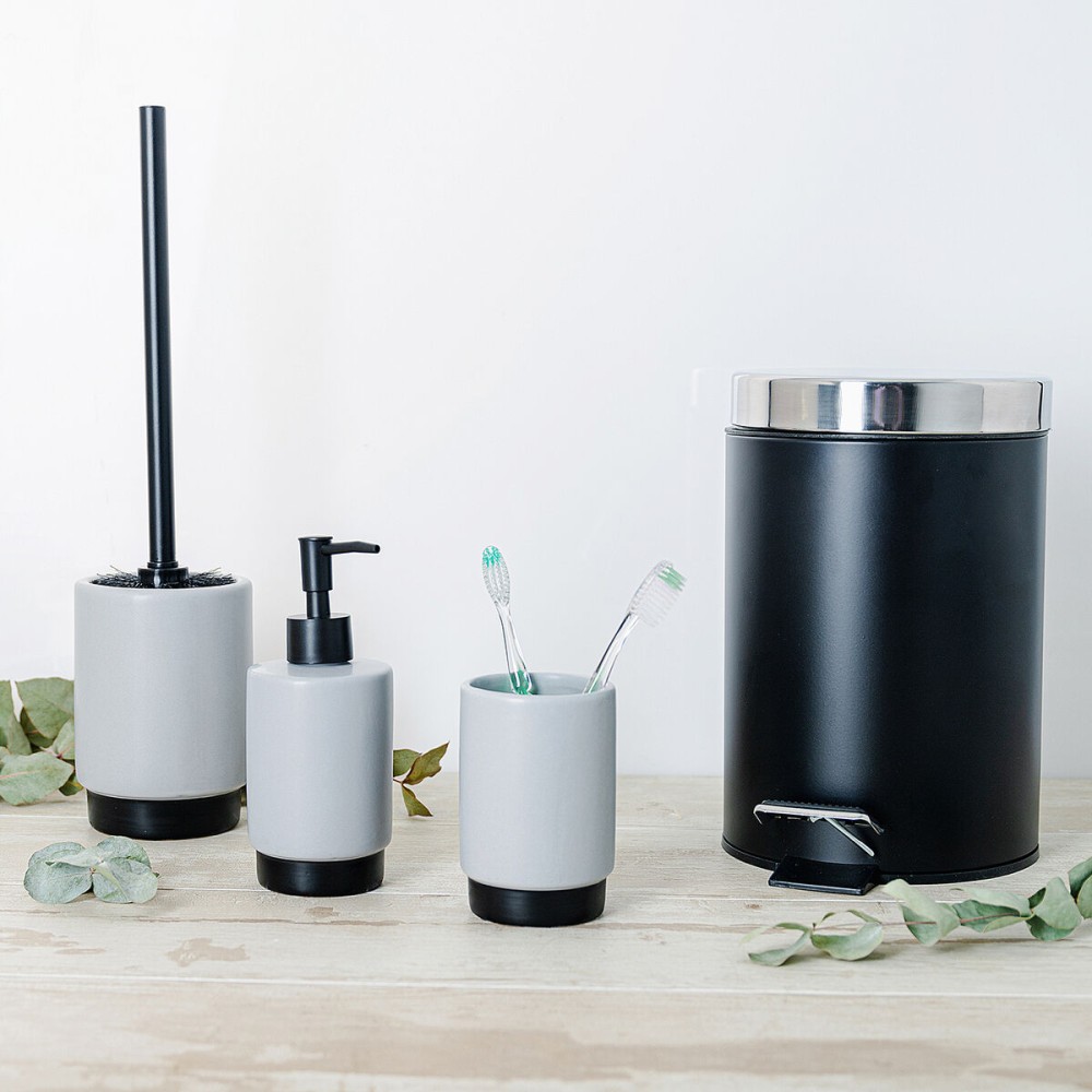 Dozator de Săpun Quid Cabinet Gri Ceramică