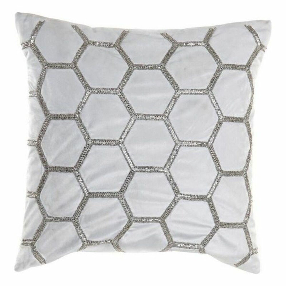 Pernă DKD Home Decor Кадифе Geometric (45 x 45 cm)