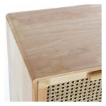 Dulap cu Sertare DKD Home Decor Cauciuc Ratan (40 x 30 x 90 cm)