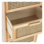 Dulap cu Sertare DKD Home Decor Cauciuc Ratan (40 x 30 x 90 cm)