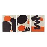 Pânză DKD Home Decor Circle Art Pin Pânză 40 x 1,8 x 50 cm