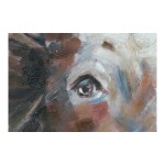 Pânză DKD Home Decor Caw Pin Pânză 100 x 3,5 x 100 cm