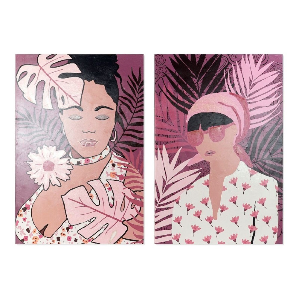 Pânză DKD Home Decor African Pin Pânză 80 x 3 x 120 cm