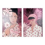 Pânză DKD Home Decor African Pin Pânză 80 x 3 x 120 cm