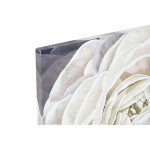Pânză DKD Home Decor Pânză Lemn MDF 80 x 3 x 80 cm Floare