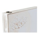 Dulap de chei DKD Home Decor 8424001797233 Lemn Lemn MDF Bej 2 Unități 46 x 6 x 32 cm