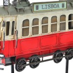 Cuier de perete DKD Home Decor Lisboa Metal Tren Vintage 31 x 23 x 5 cm (2 Unități)