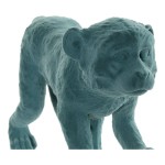 Figură Decorativă DKD Home Decor Verde Roz Maimuță Tropical 31 x 9,5 x 19 cm (2 Unități)