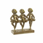 Figură Decorativă DKD Home Decor FZ-95092 Auriu* Colonial Maimuță Maimuțe 32,5 x 12,5 x 29 cm
