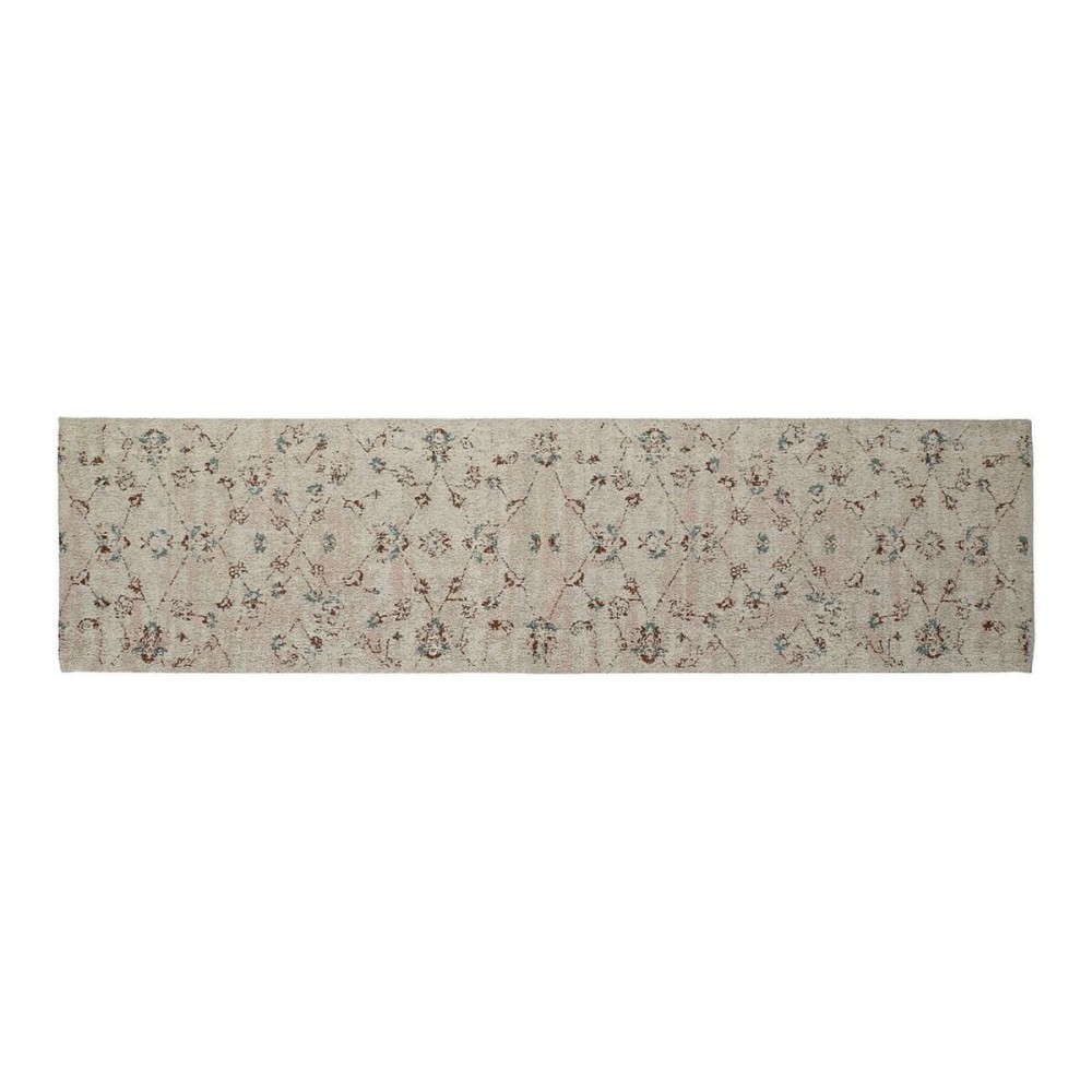 Covor DKD Home Decor Bej Bumbac (60 x 240 x 1 cm)