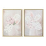 Pânză DKD Home Decor polistiren Pânză 50 x 4 x 70 cm (2 Piese)