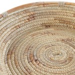 Decorațiune pentru Centrul Mesei DKD Home Decor Maro Stuf 42 x 42 x 8 cm