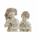 Figură Decorativă DKD Home Decor Rășină Copil (14.5 x 16 x 26 cm) (2 pcs)