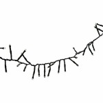 Fâșie de lumini DKD Home Decor Galben Alb LED (2 Unități)