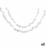 Fâșie de lumini DKD Home Decor Galben Alb LED (2 Unități)