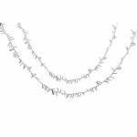 Fâșie de lumini DKD Home Decor Galben Alb LED (2 Unități)