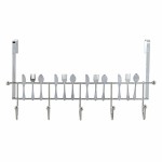 Cuier pentru uși DKD Home Decor Argintiu Metal Plastic 34 x 17 x 9 cm