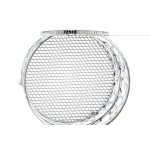 Coș de tacâmuri DKD Home Decor Argintiu Metal Margaretă 12 x 12 x 15 cm