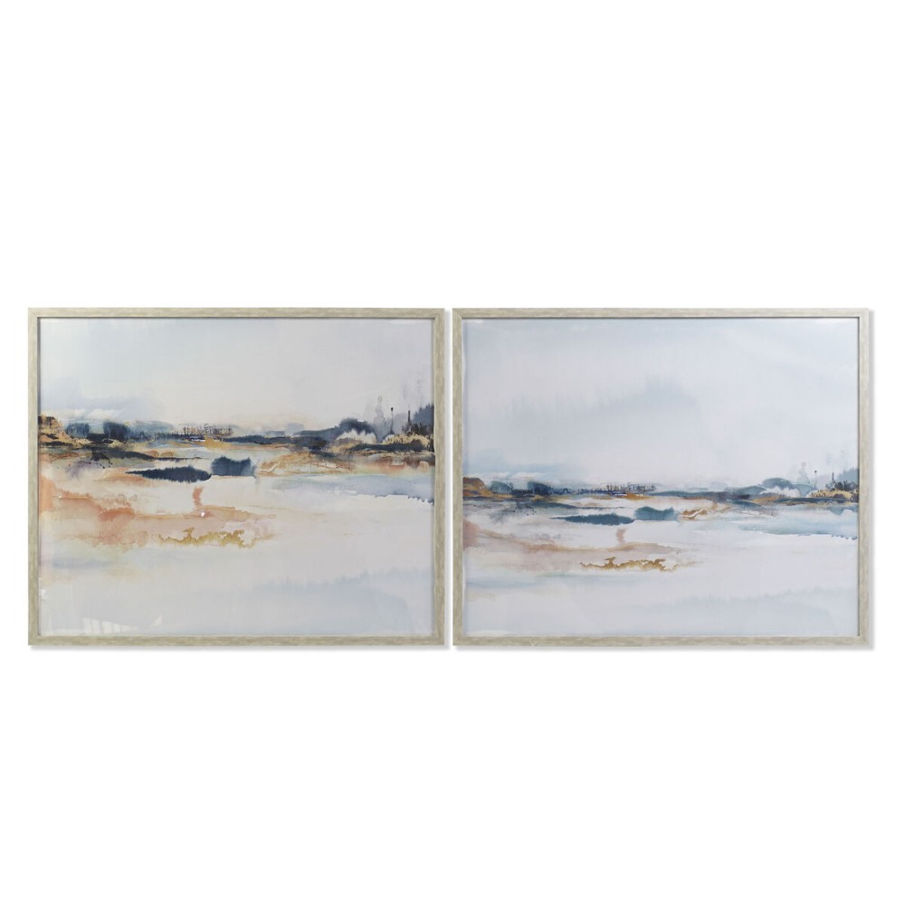 Tablou DKD Home Decor Geam polistiren 104 x 4 x 83,5 cm