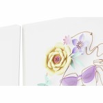 Pânză DKD Home Decor Pânză Lemn MDF 40 x 1,8 x 40 cm