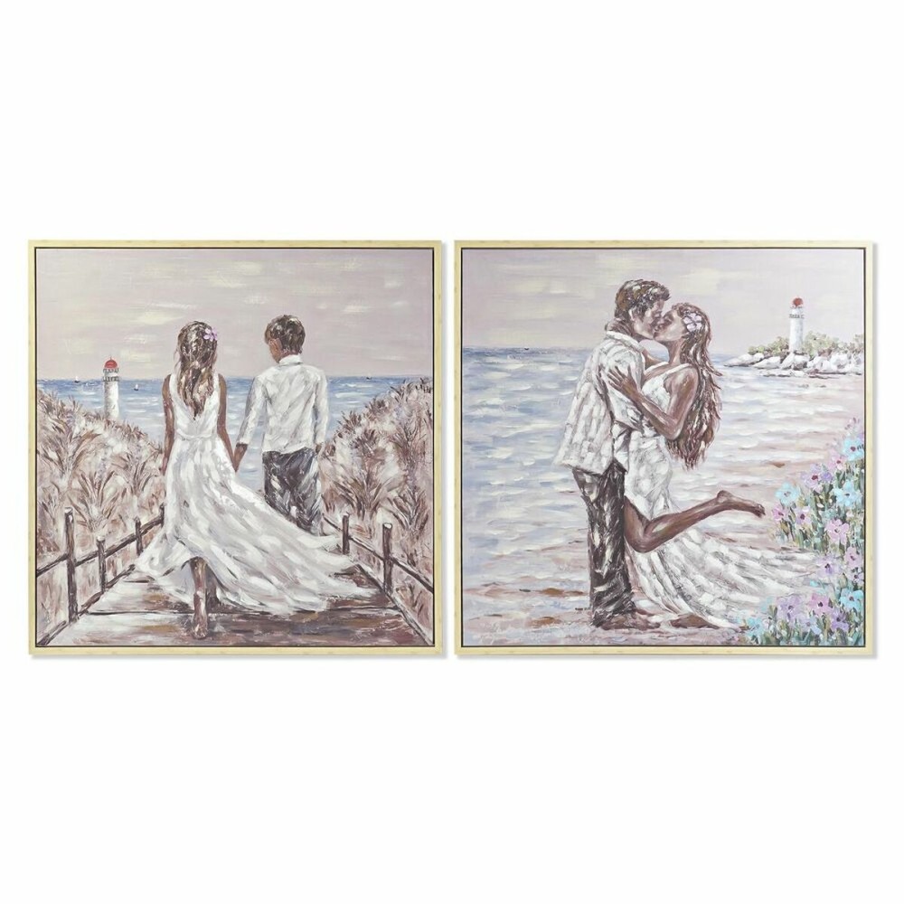 Pânză DKD Home Decor polistiren Pânză 100 x 4 x 100 cm