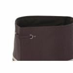 Coș pentru rufe murdare DKD Home Decor Gri Portocaliu 40 x 40 x 60 cm (3 Unități)