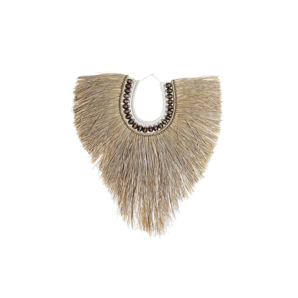Decorațiune de Perete DKD Home Decor Natural Iută Etnic (62 x 3 x 65 cm)