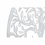 Decorațiune de Perete DKD Home Decor Negru Metal Alb Indian Lună (2 Unități) (60 x 1 x 60 cm)