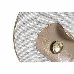 Decorațiune de Perete DKD Home Decor Oglindă Gri Auriu* Metal Teracotă Modern Cercuri (96,5 x 7 x 59 cm)