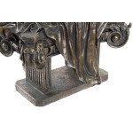 Figură Decorativă DKD Home Decor Femeie Cupru Rășină (30,5 x 15,5 x 28,5 cm)