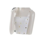 Figură Decorativă DKD Home Decor Femeie Roz Alb 15 x 15 x 27,5 cm (2 Unități)