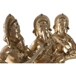 Figură Decorativă DKD Home Decor Rășină Indian (31 x 15,5 x 30 cm) (3 Unități)