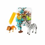 Figurine de animale DKD Home Decor PVC Aluminiu (2 Unități)