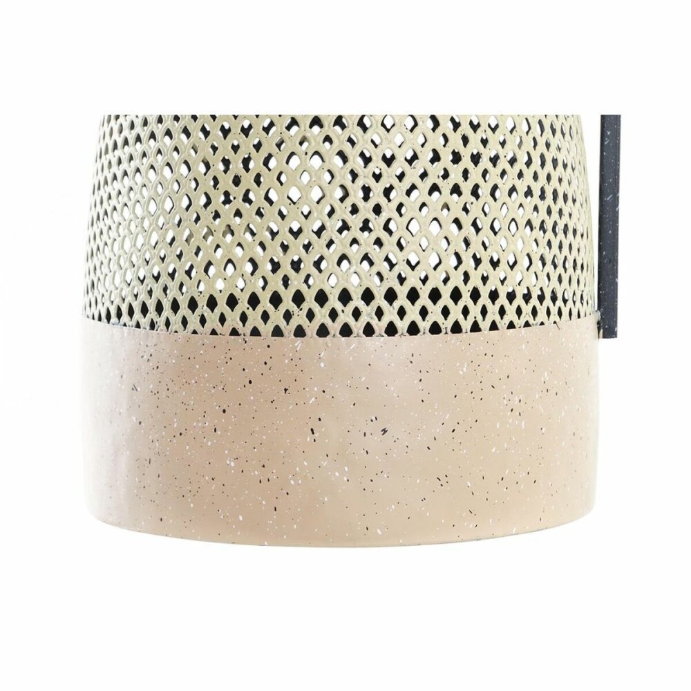 Vază DKD Home Decor Negru Metal Maro Maro Deschis (26 x 26 x 39 cm)