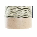 Vază DKD Home Decor Negru Metal Maro Maro Deschis (26 x 26 x 39 cm)