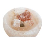 Decorare ușoară DKD Home Decor Sare Portocaliu 15 W 15 x 15 x 12 cm