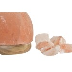 Decorare ușoară DKD Home Decor Sare Portocaliu 15 W 16 x 16 x 18 cm