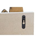 Cuier de perete DKD Home Decor Lemn Case Urban 40 x 4 x 17 cm