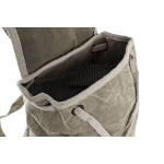 Rucsac Casual DKD Home Decor Stea Vintage Gri Bumbac Piele (30 x 17 x 44 cm)