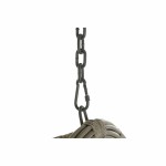 Fotoliu de grădină suspendat DKD Home Decor 90 x 70 x 110 cm Gri ratan sintetic Aluminiu (92 x 70 x 113 cm)