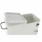 Frigider Portabil DKD Home Decor Alb Cu roți Oțel PP (56 L) (74 x 43 x 80 cm)