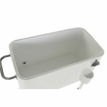 Frigider Portabil DKD Home Decor Alb Cu roți Oțel PP (56 L) (74 x 43 x 80 cm)