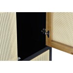 Dulap DKD Home Decor 80 x 38 x 160 cm Brad Natural Negru