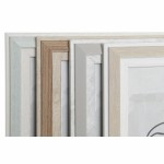 Ramă Foto DKD Home Decor Geam Bej Verde PS Scandinav (25 x 2 x 30 cm) (4 Unități)