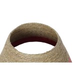 Covoraș pentru bradul de crăciun DKD Home Decor Fibră Iarbă de mare (57 x 57 x 28 cm) (3 Unități)