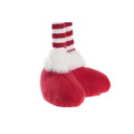 Figură Decorativă DKD Home Decor Crăciun Păpușă Poliester fete (11 x 7 x 43 cm) (2 Unități)