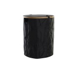 Coș pentru rufe murdare DKD Home Decor Negru Dub Pâslă (44 x 44 x 57 cm)