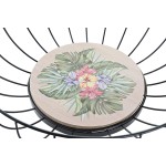 Fructieră DKD Home Decor Multicolor Metal Lemn MDF 28 x 28 x 11 cm (2 Unități)